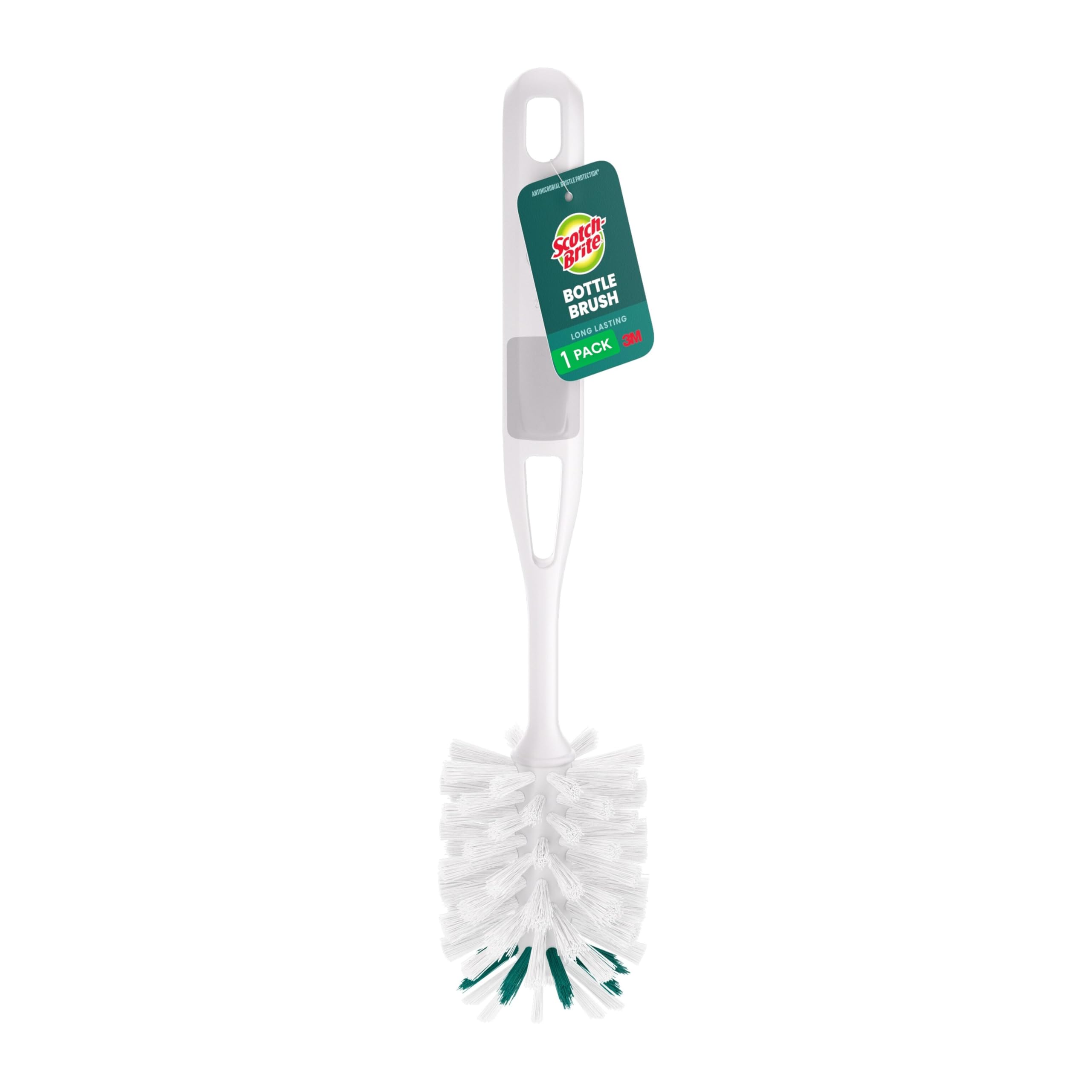 Scotch-Brite Glass and Water Bottle Brush with flexible scrubber tip