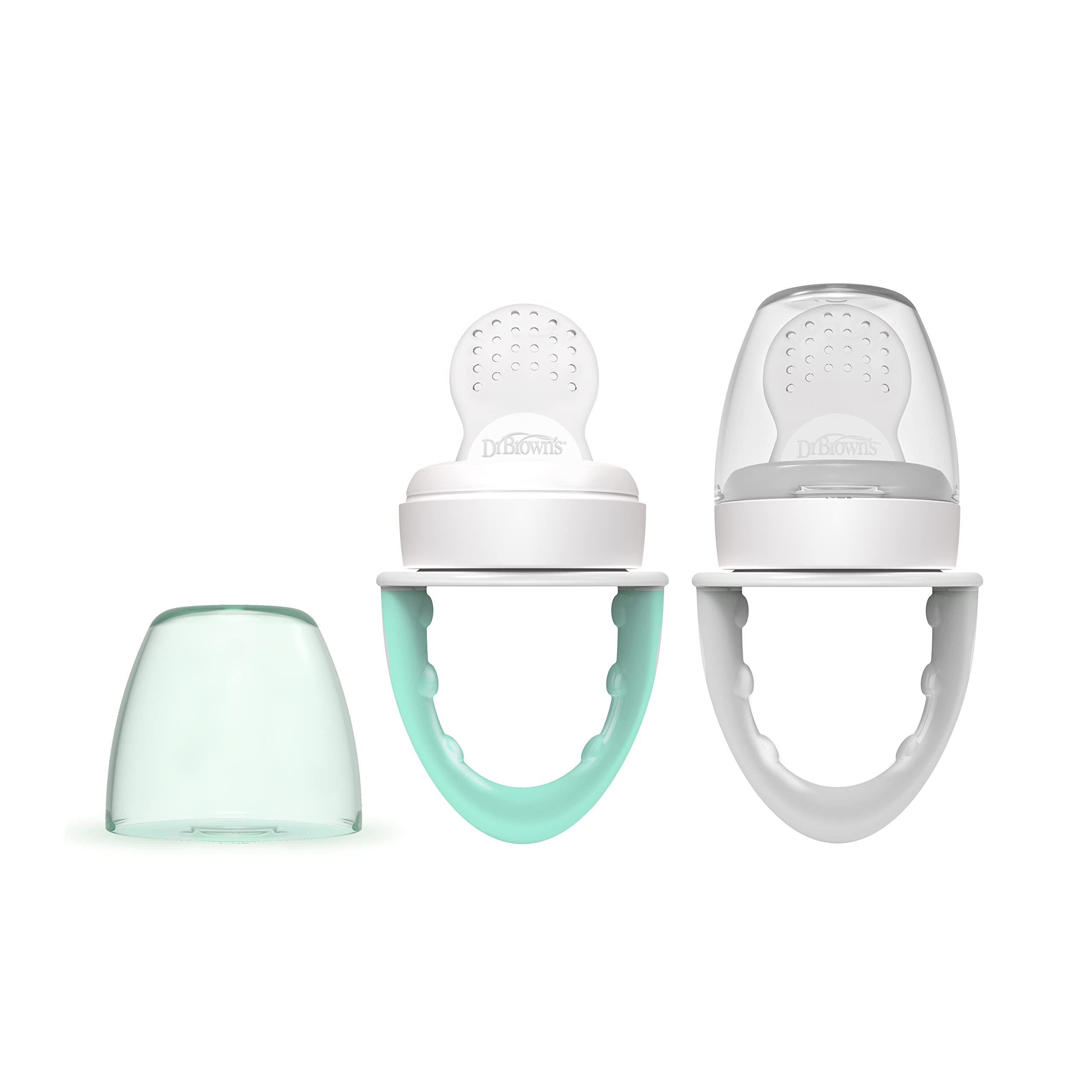 Dr. Brown's Fresh First Silicone Feeder with mesh-free design for easy baby feeding
