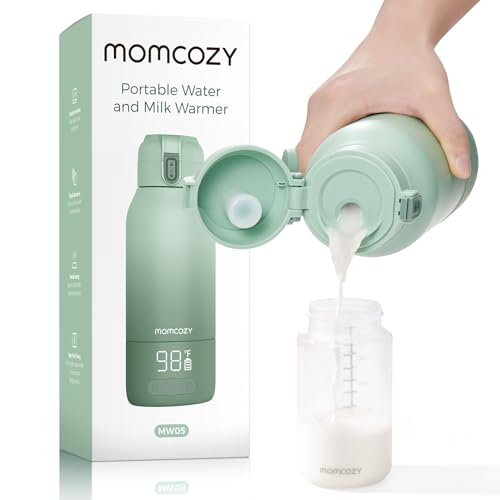 Temperature display showing precise breast milk warming settings
