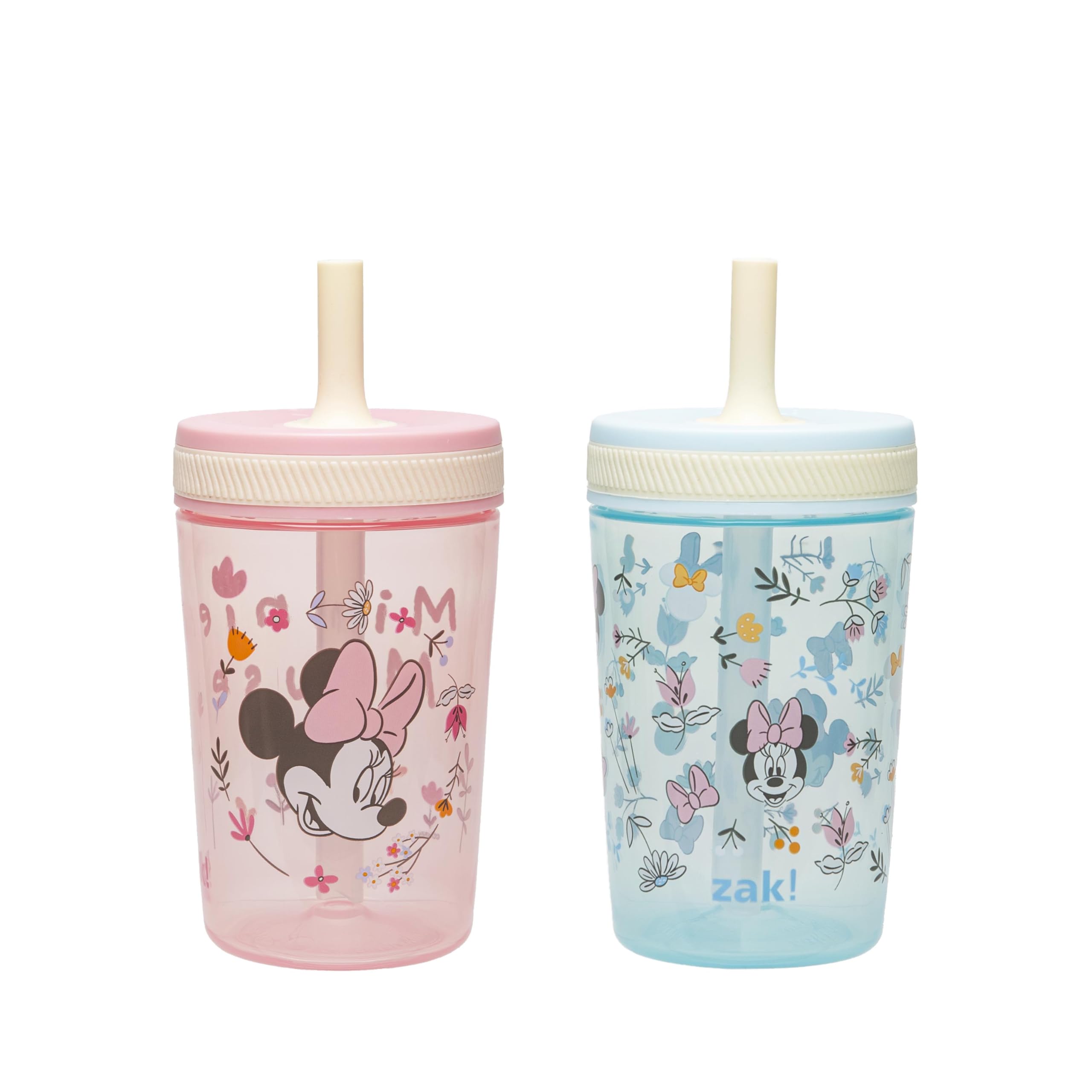 Zak Designs Disney Minnie Mouse straw cup for toddlers