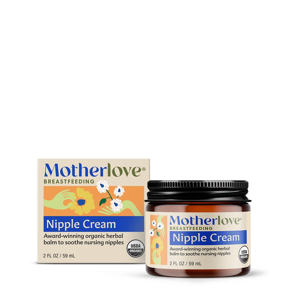Motherlove Nipple Cream organic lanolin-free formula