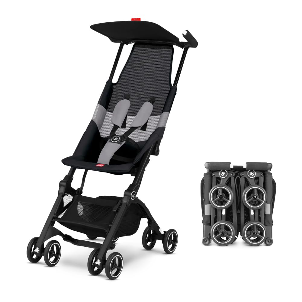 gb Pockit Air All Terrain ultra compact stroller with breathable mesh fabric