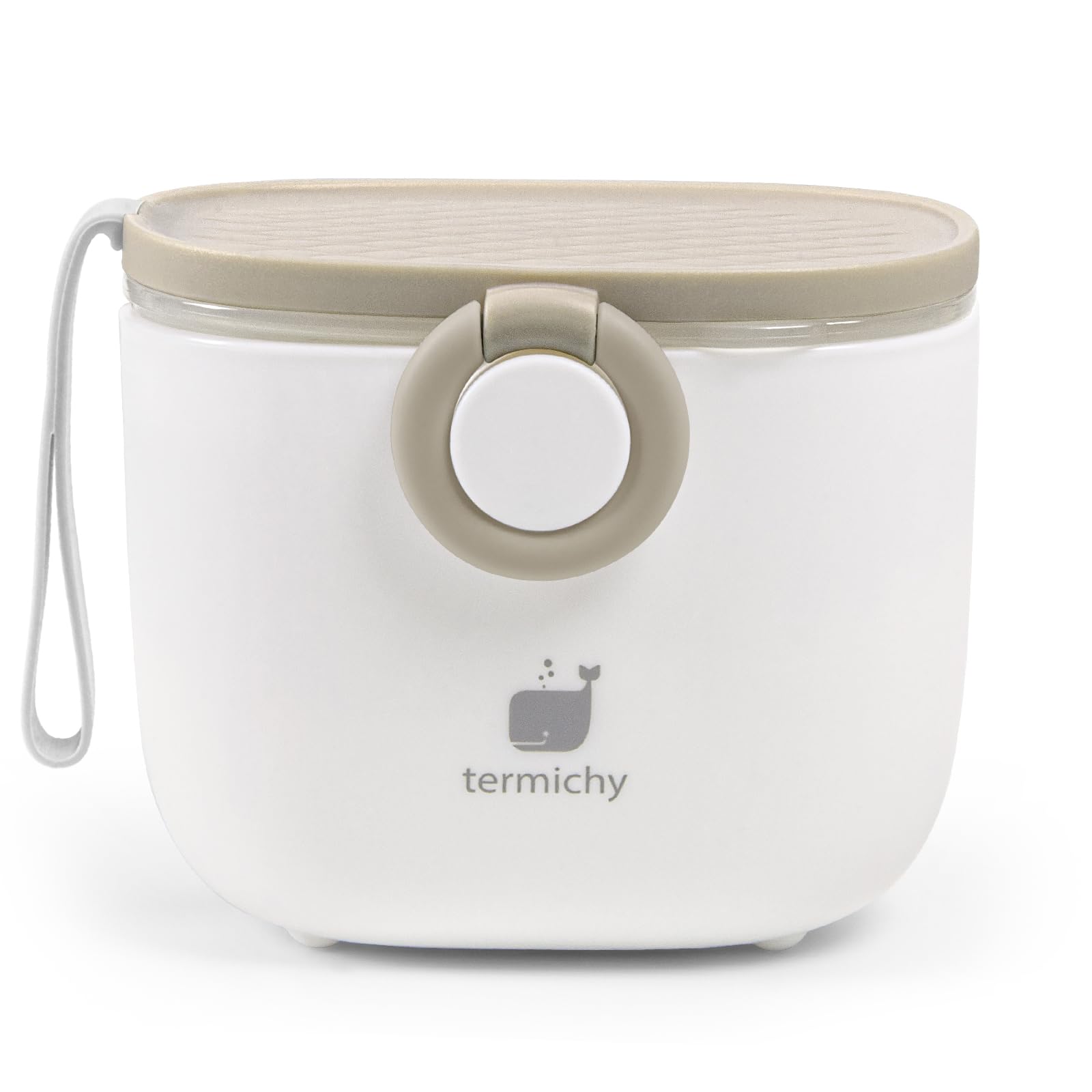 Termichy portable formula dispenser with handle and airtight seal for daycare travel