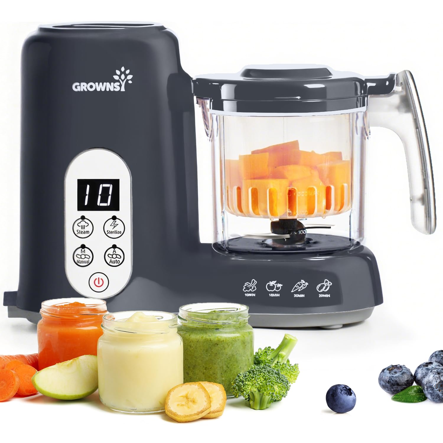 Best Baby Puree Maker Replacement: Grownsy Steamer & Blender Review