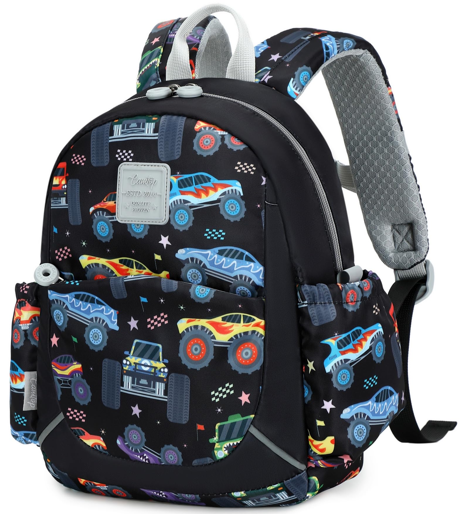 CAMTOP toddler backpack with multiple pockets for daycare organization