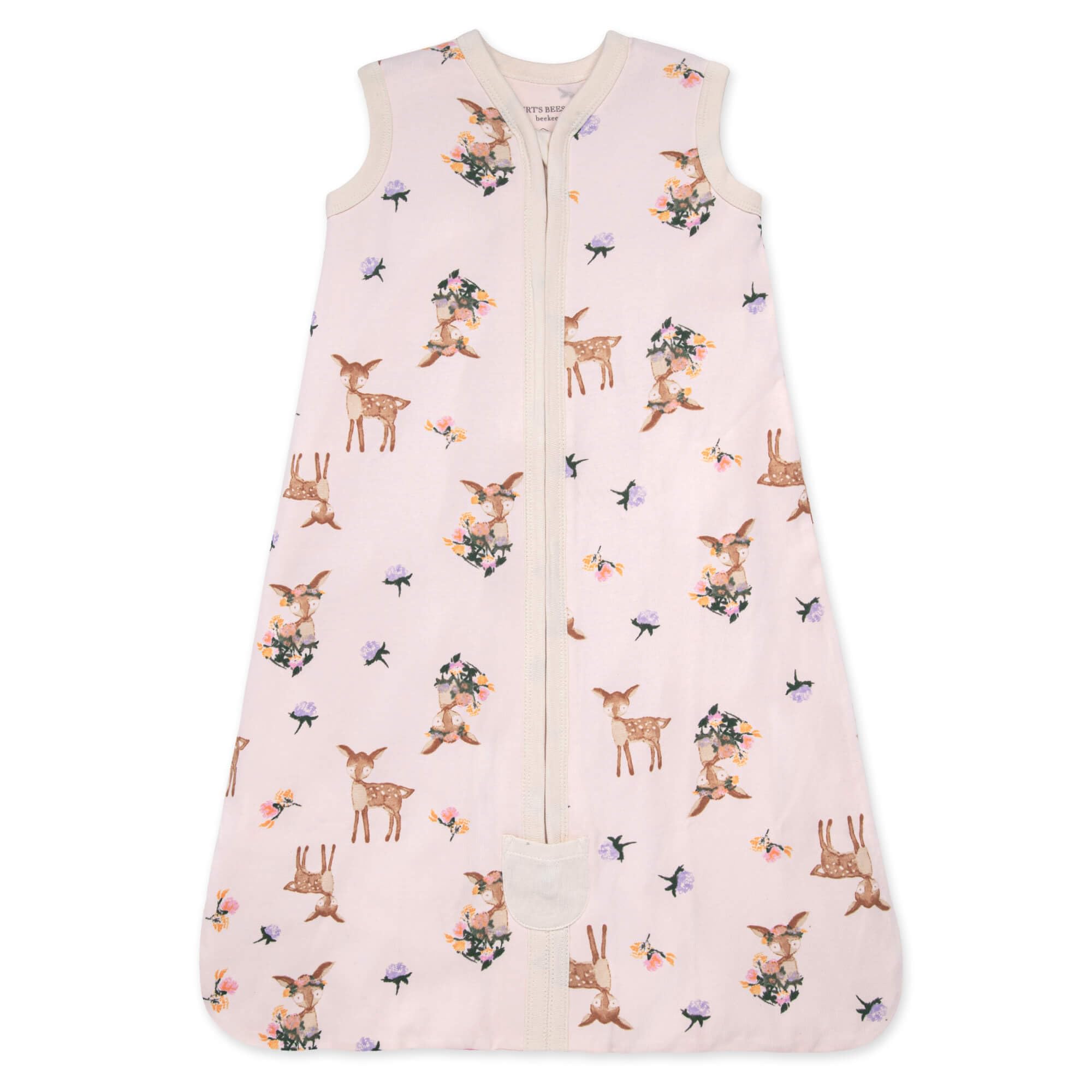 Burt's Bees Baby organic cotton wearable blanket