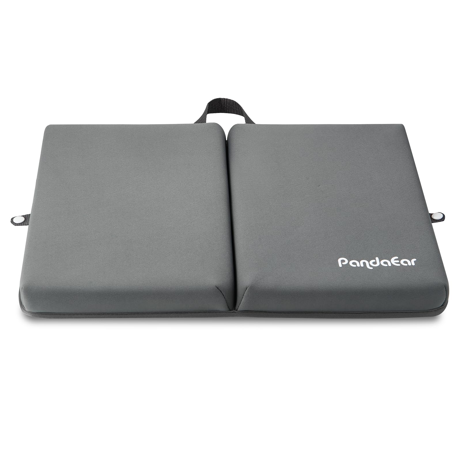 PandaEar foldable bath knee pad with thick memory foam and non-slip rubber base for comfortable bathing