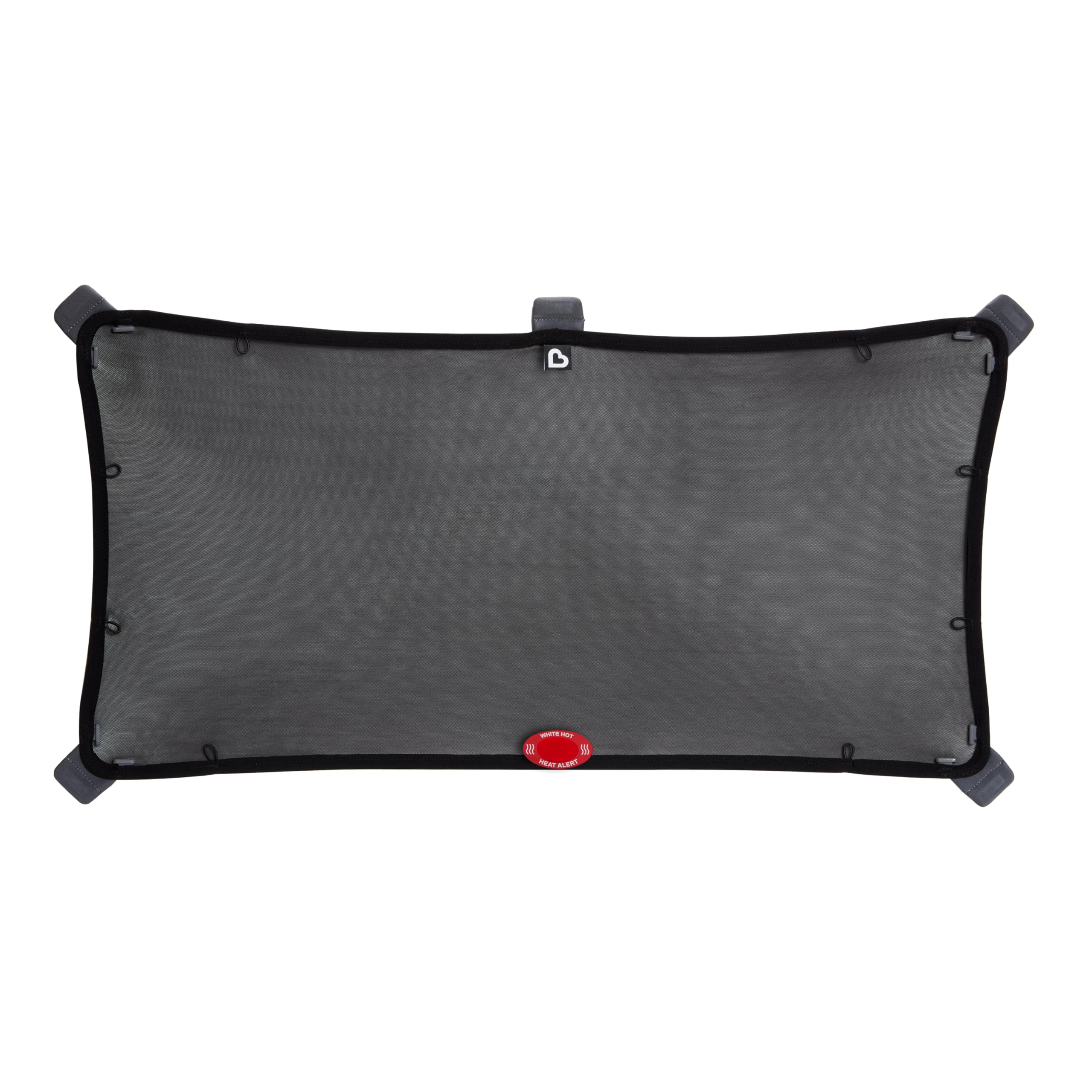 Munchkin Brica Magnetic Stretch to Fit car window shade with black mesh material