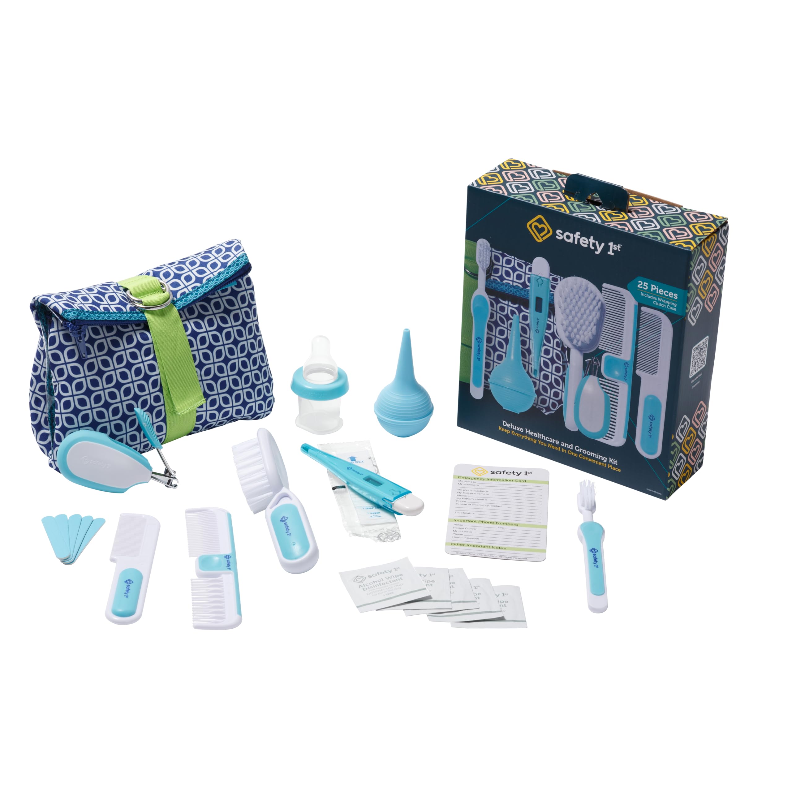 Safety 1st Deluxe 25-piece baby healthcare and grooming kit