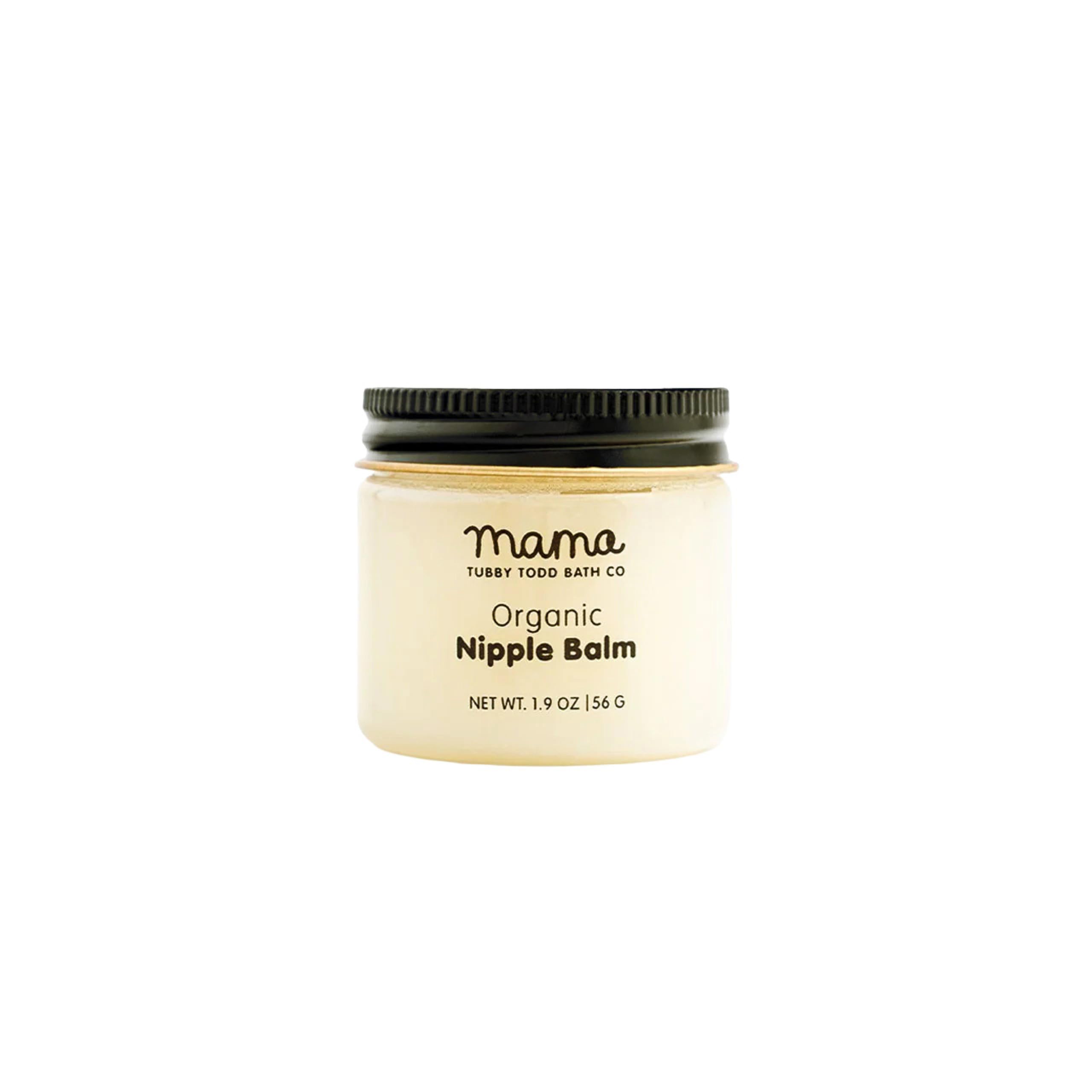 Tubby Todd Nipple Balm lanolin-free organic balm for breastfeeding moms