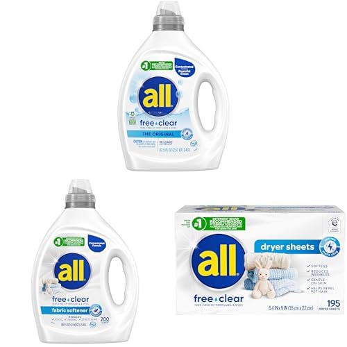 all Free Clear sensitive-skin laundry bundle