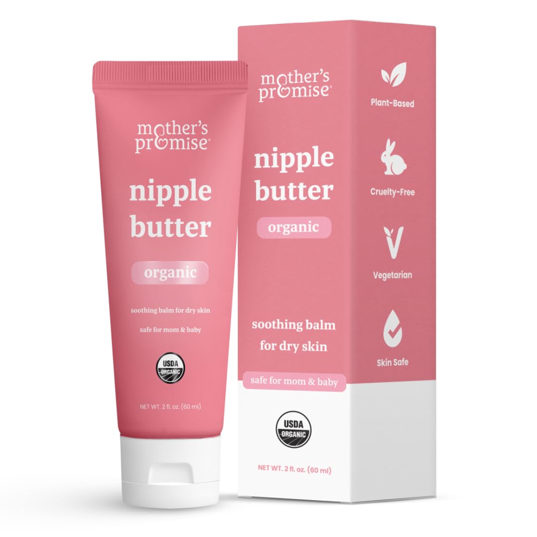 Mother's Promise Nipple Butter USDA certified organic
