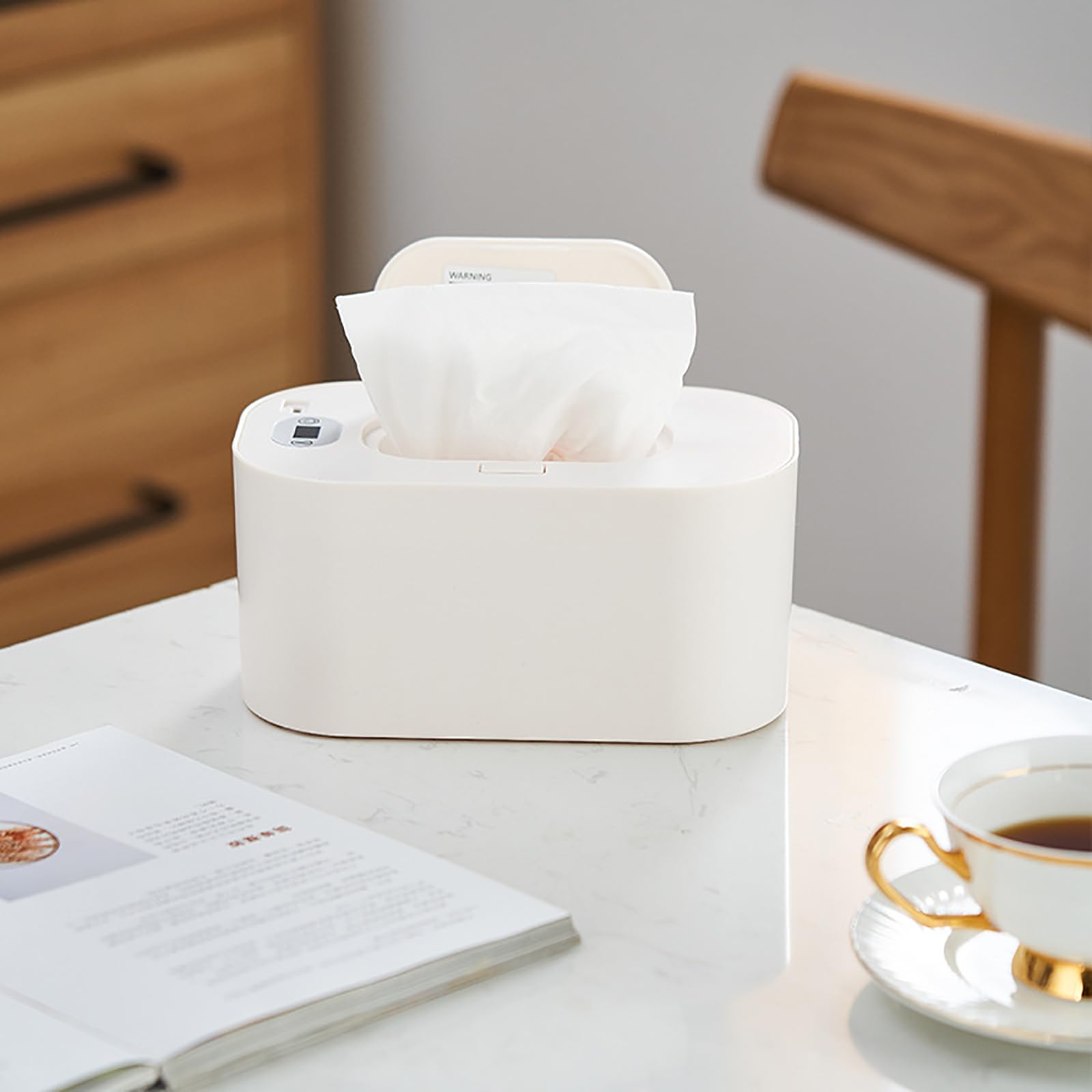 Banapoy portable USB baby wipe warmer with temperature control and moisture lock technology