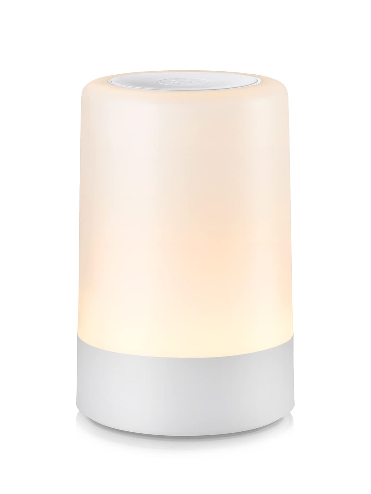 G Keni portable LED touch nursery night light on bedside table