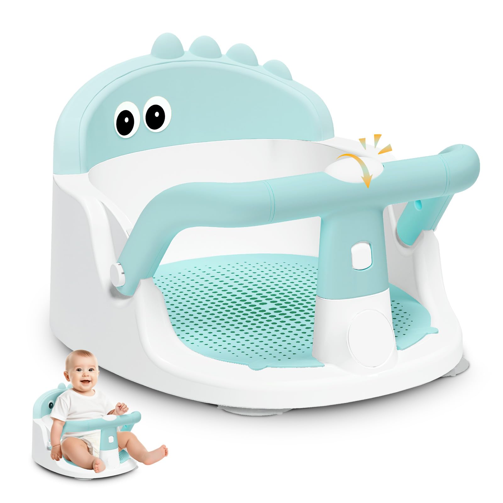 How to Use a Baby Bath Seat Safely for Babies Sitting Up at 6 Months
